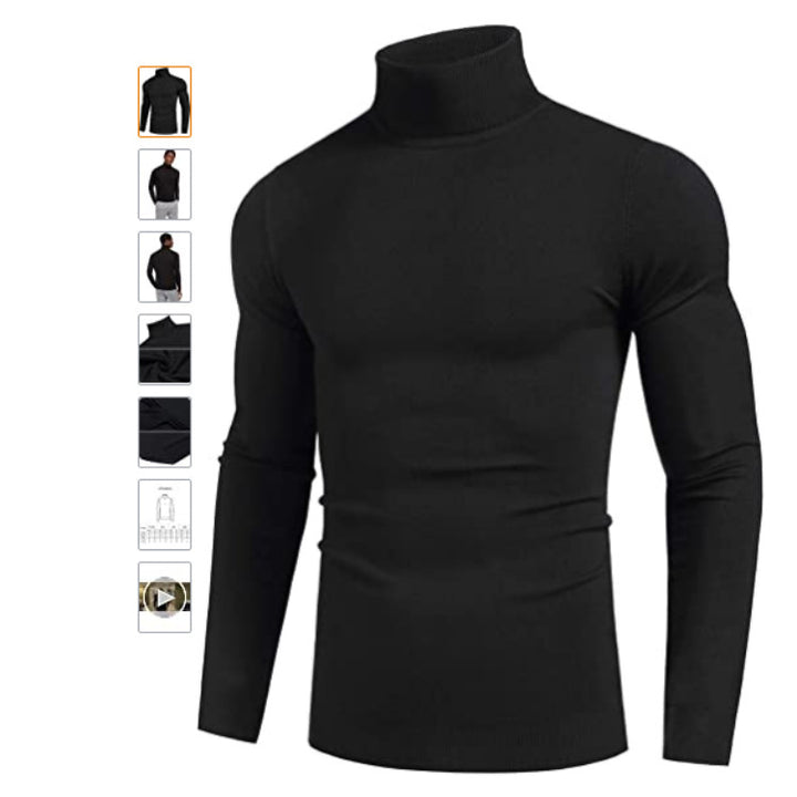 Lune London high-neck pullover for men