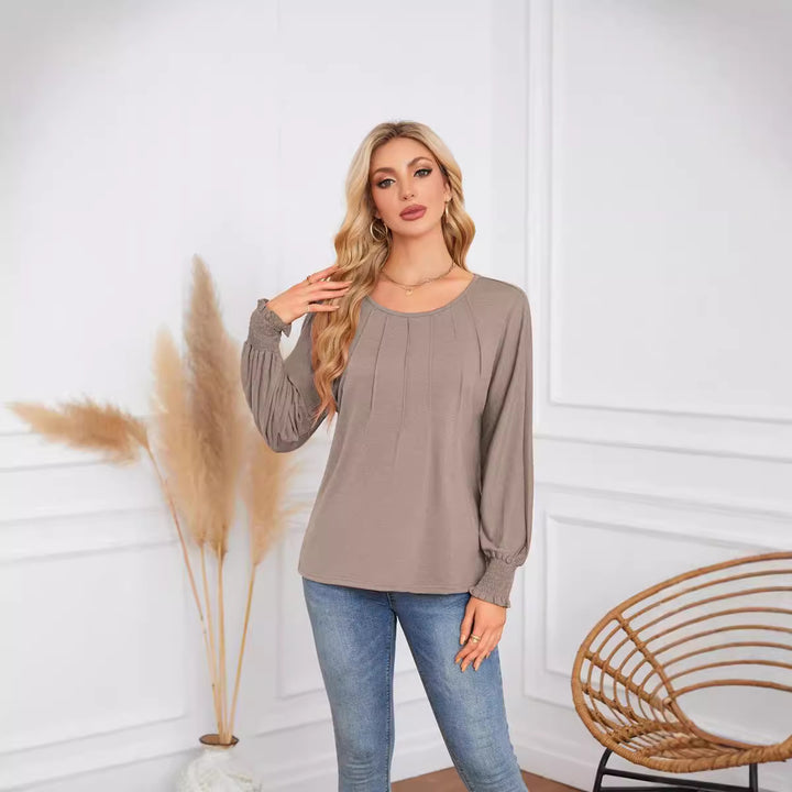 Ladies Elegant and Casual Long Sleeve T-shirt Lune London