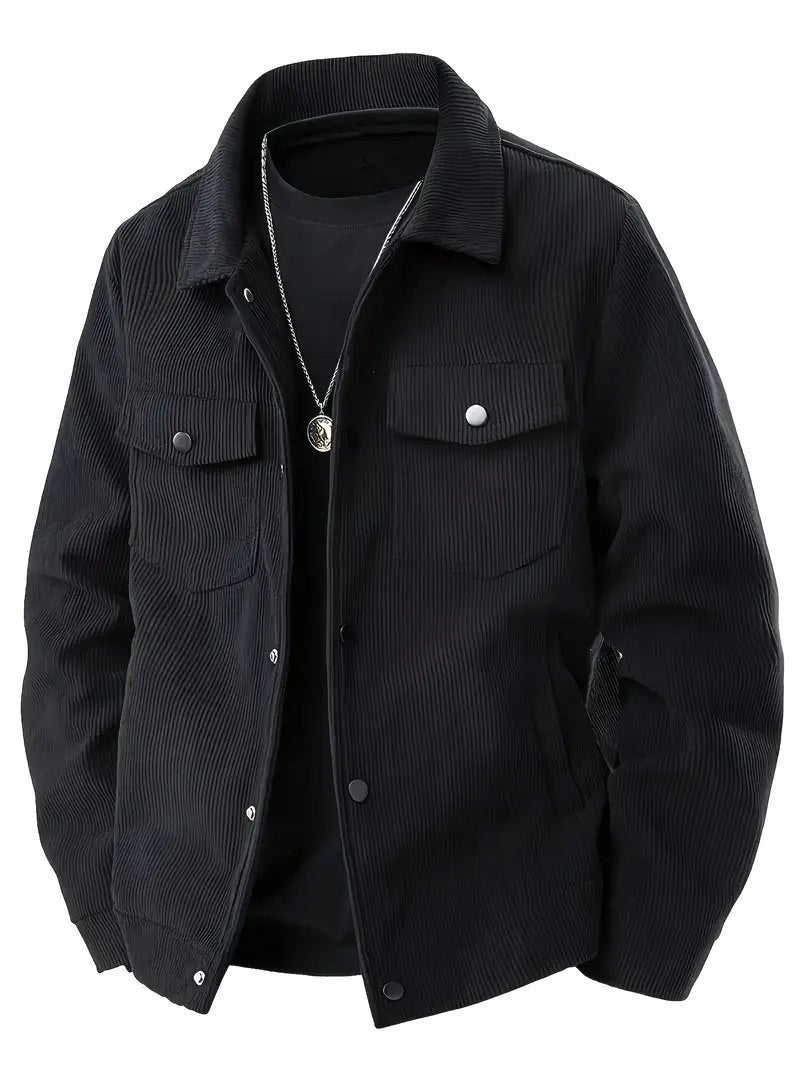 Structured jacket for men with practical pockets Lune London