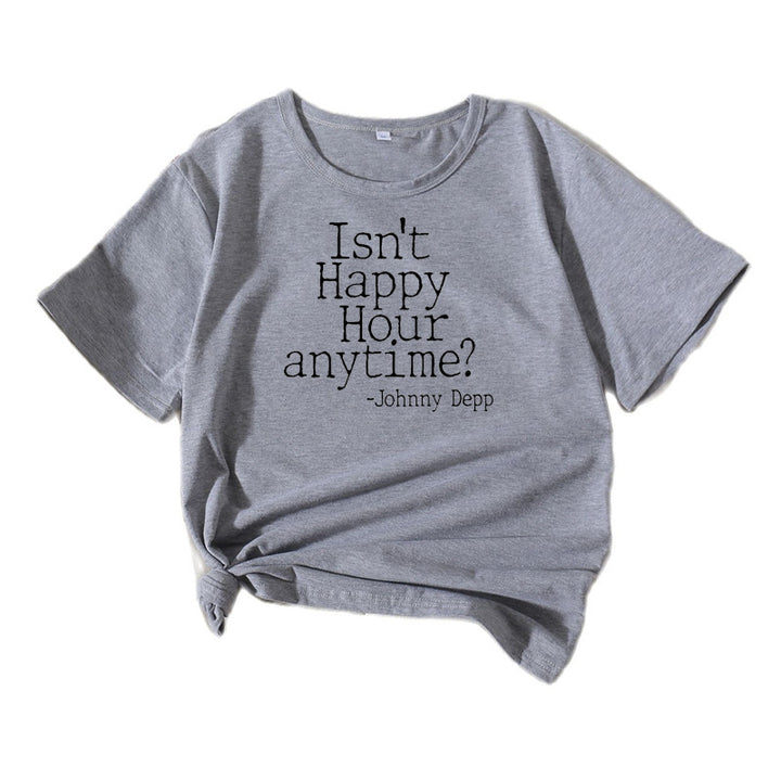 Graphic quote t-shirt comedy women Lune London