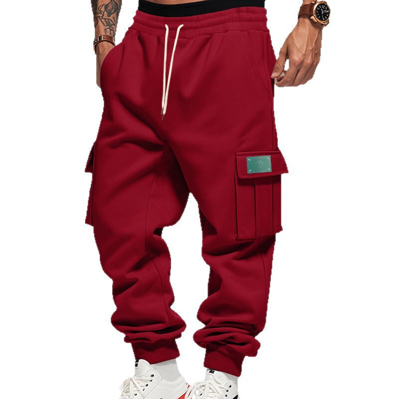 Comfortable cargo jogger pants for men with functional pockets Lune London
