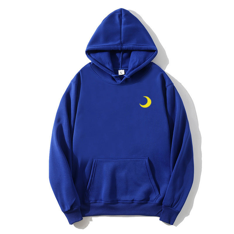 Women's hoodie with cute moon motif Chic & Stil