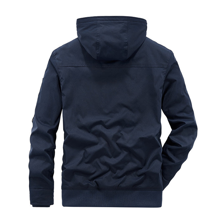 Technical transition jacket for men with warm inner lining Lune London
