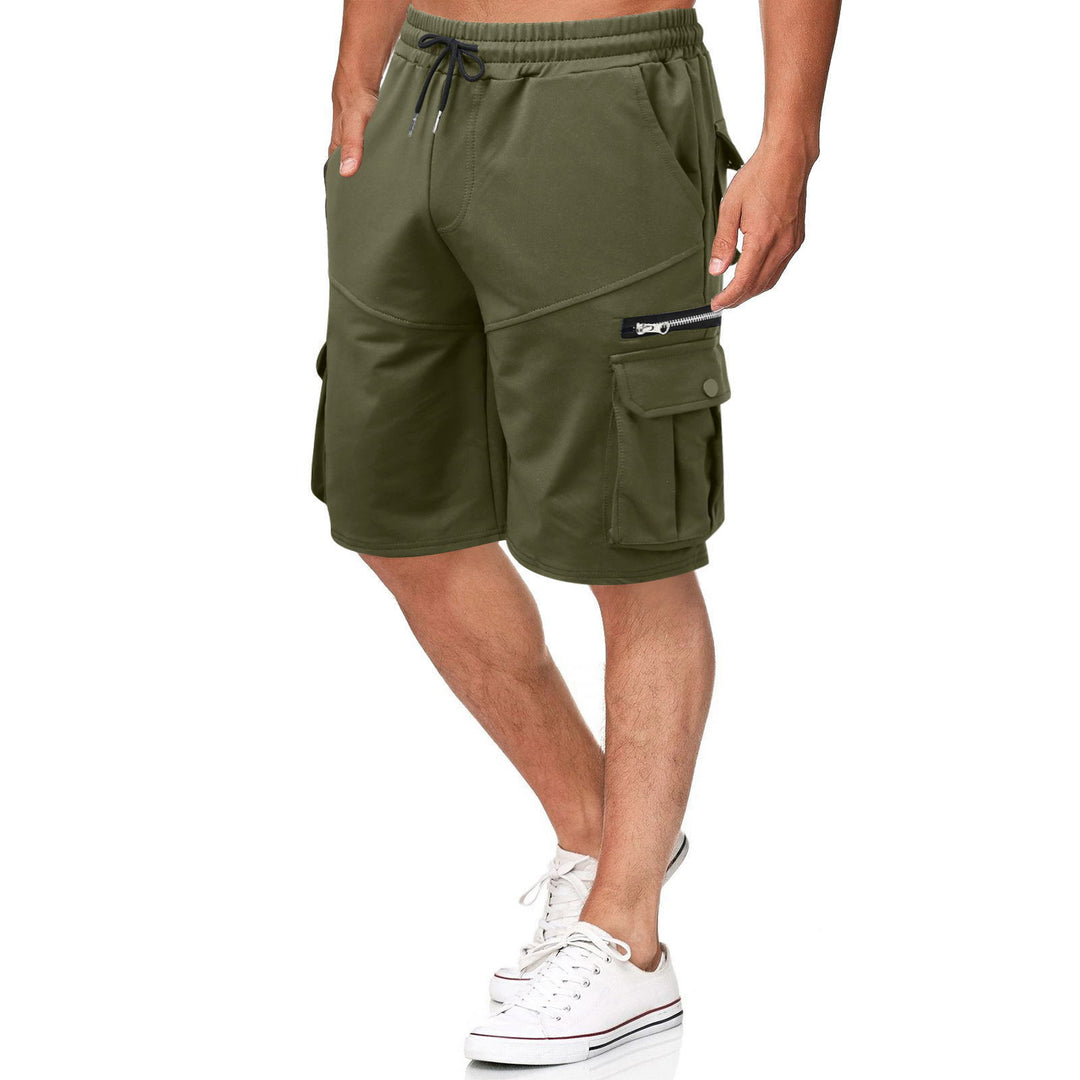 Multi-functional cargo shorts for men with zipper and practical pockets Lune London