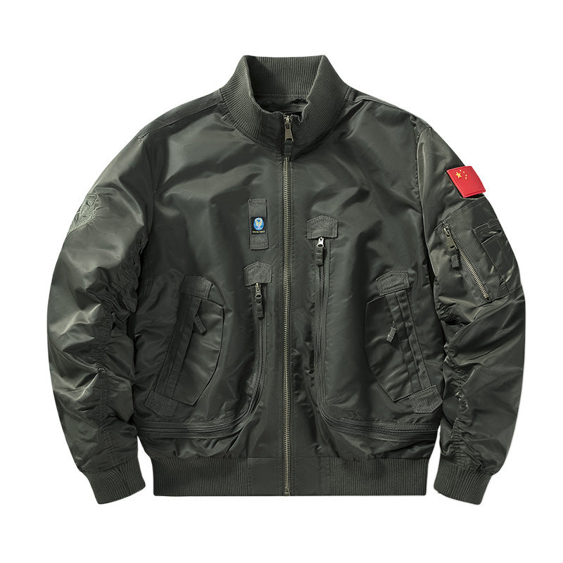 Lune London multifunctional technical bomber jacket for men