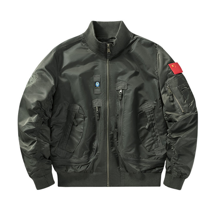 Lune London multifunctional technical bomber jacket for men