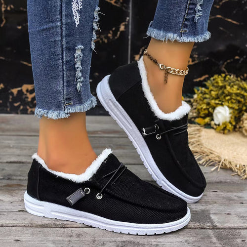 Women's Warm and Comfortable Slippers with Lining and Non-Slip Sole Lune London