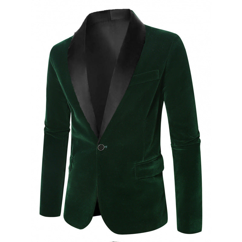 Velvet jacket for men with elegant lapels Lune London