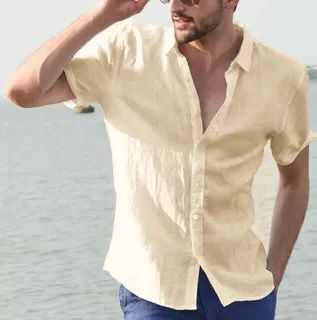 Men's Lightweight Linen Shirt Lune London