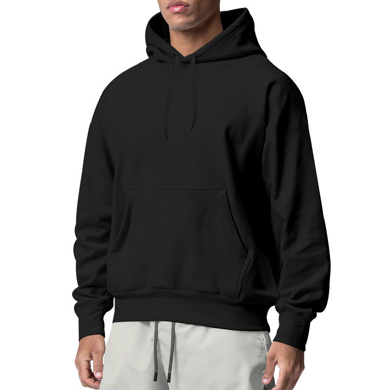Men's hoodie with practical kangaroo pockets and comfortable fit Lune London