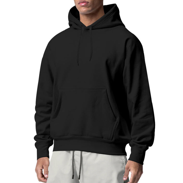 Men's hoodie with practical kangaroo pockets and comfortable fit Lune London