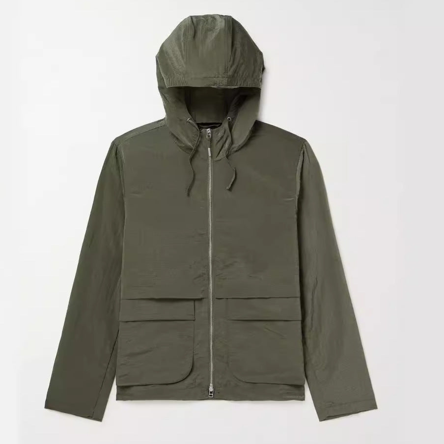 Ladies Lightweight Transition Jacket with Hood Lune London