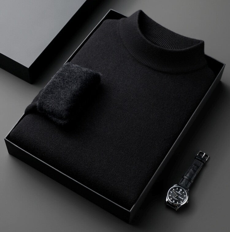 Warm turtleneck pullover for ladies made of high-quality cotton Lune London