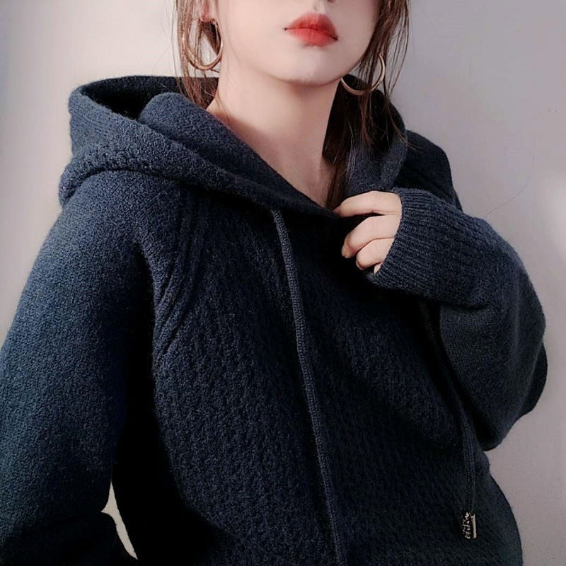 Ladies hoodie with innovative structure and relaxed fit Lune London