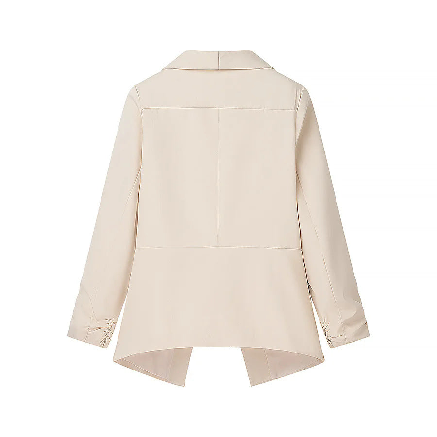 Elegant blazer jacket for ladies with a casual cut and trendy lapels Lune London