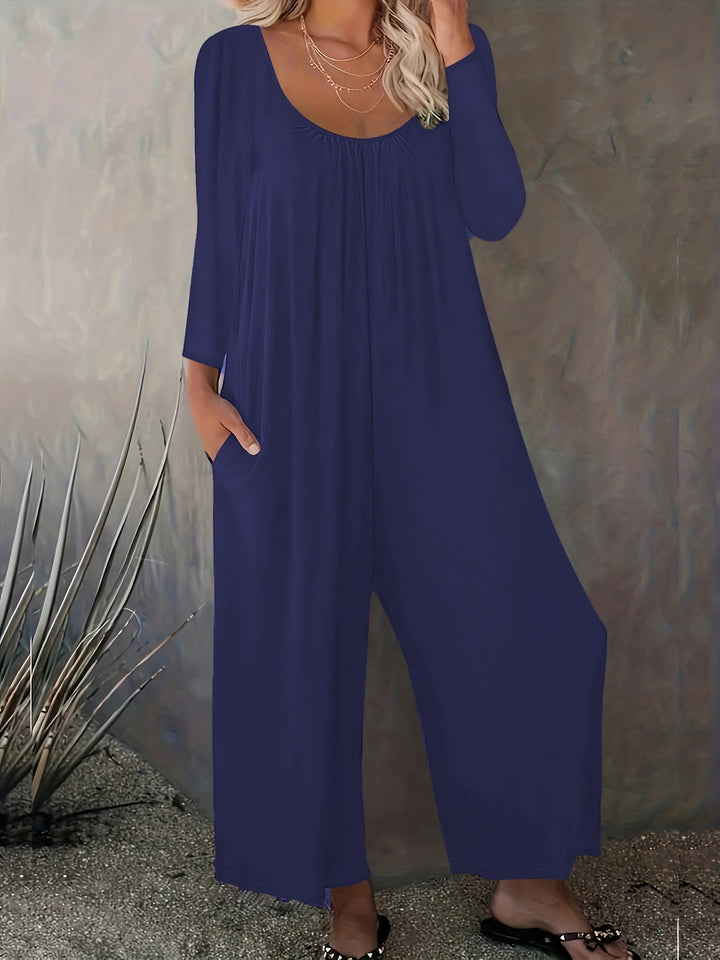 Salopette large pour femmes avec poches pratiques et coupe moderne Chic & Stil