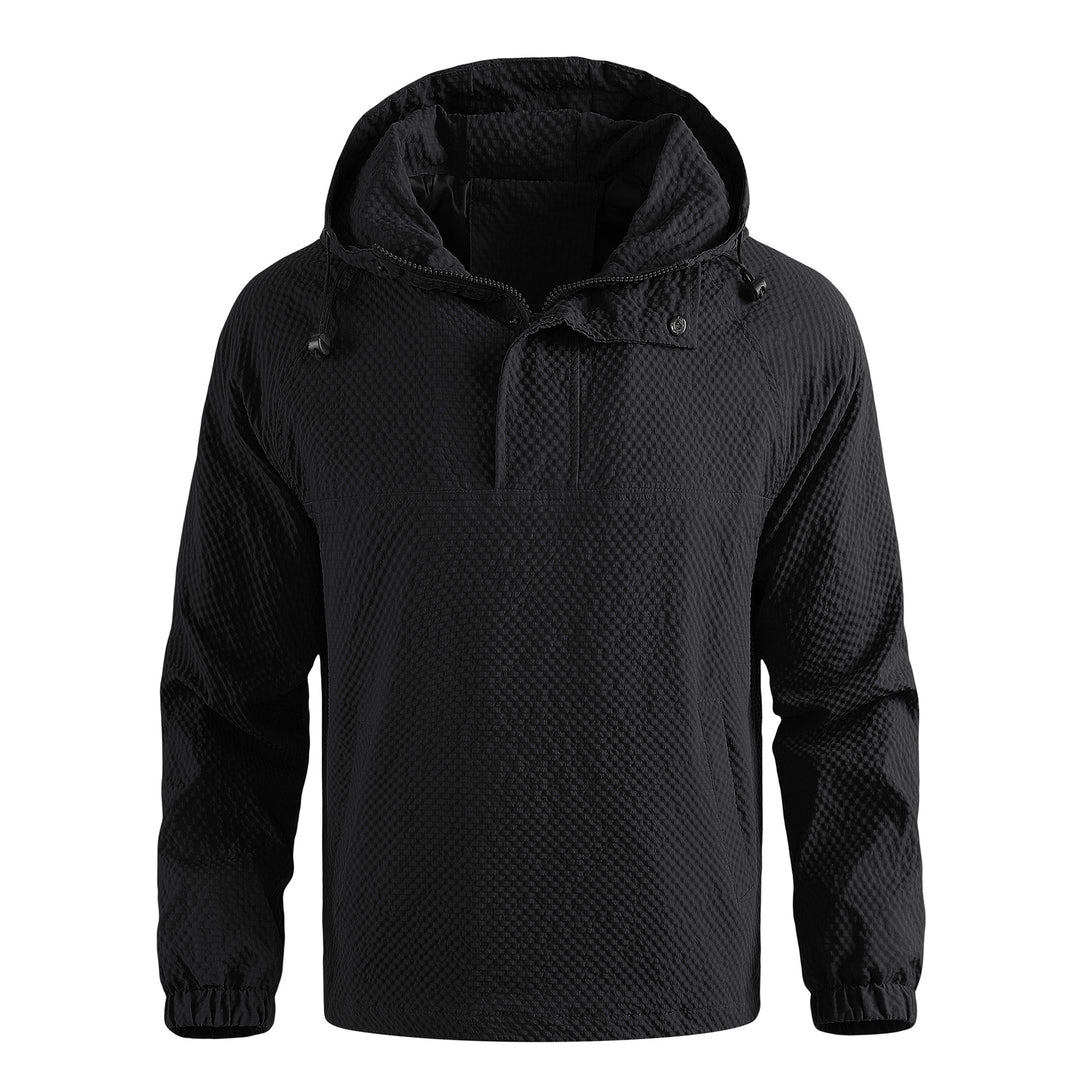 Lightweight anorak jacket for men with practical cord Lune London