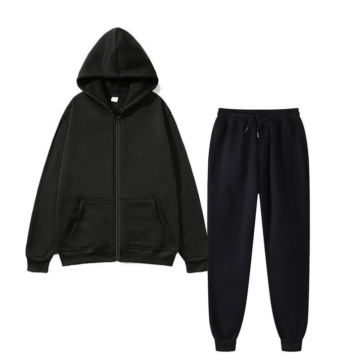 Ensemble de hoodie pour femmes avec une coupe confortable et fermeture éclair Chic & Stil