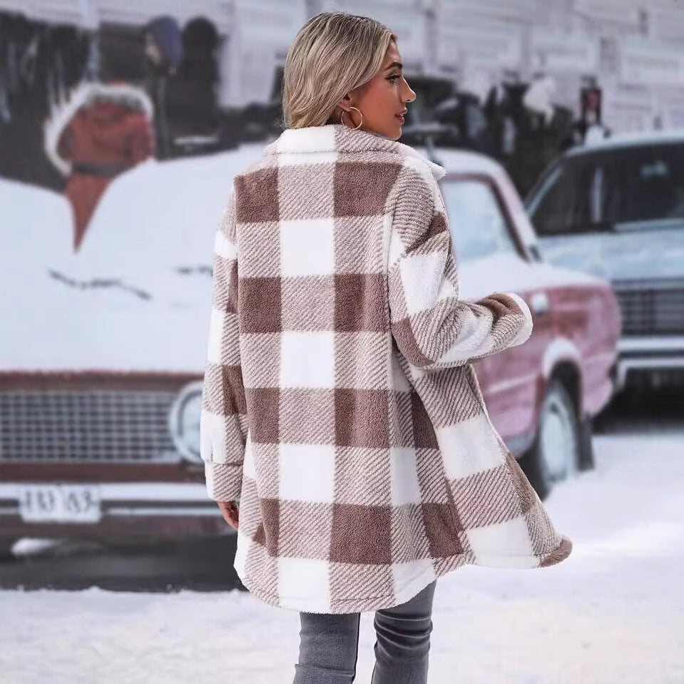 Women's Flannel Winter Jacket Lune London