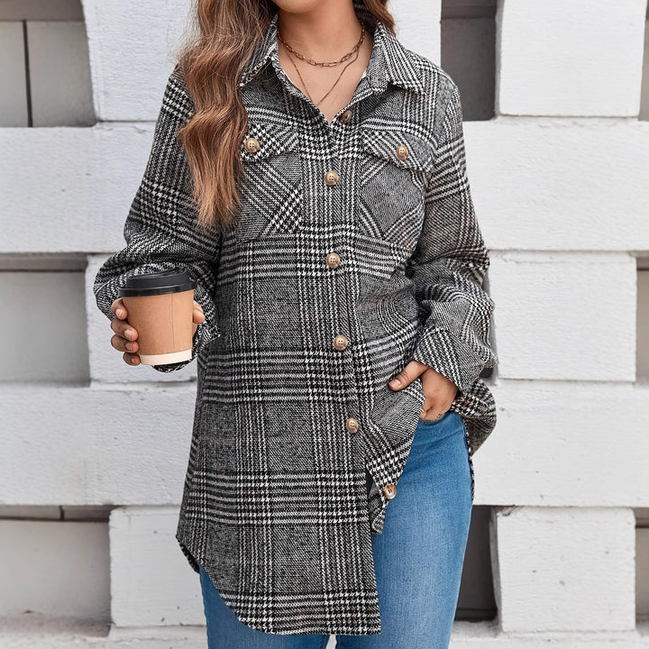 Lune London Casual Checked Jacket for Women