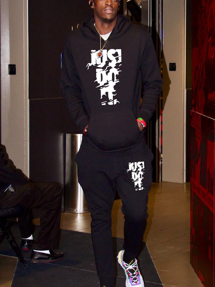 Women's sporty hoodie and jogger pants set with modern logo design Lune London