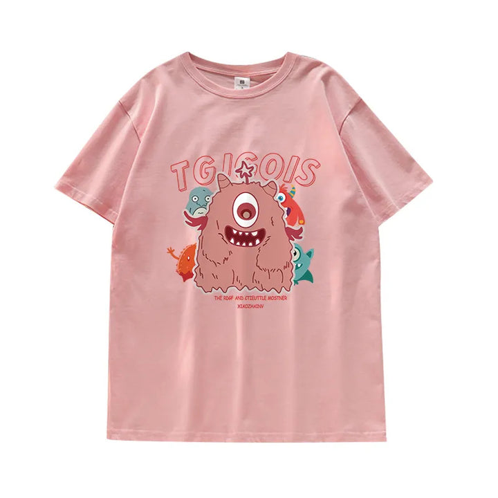 Haut à capuche pour femmes avec imprimé animal coloré et ludique Chic & Stil