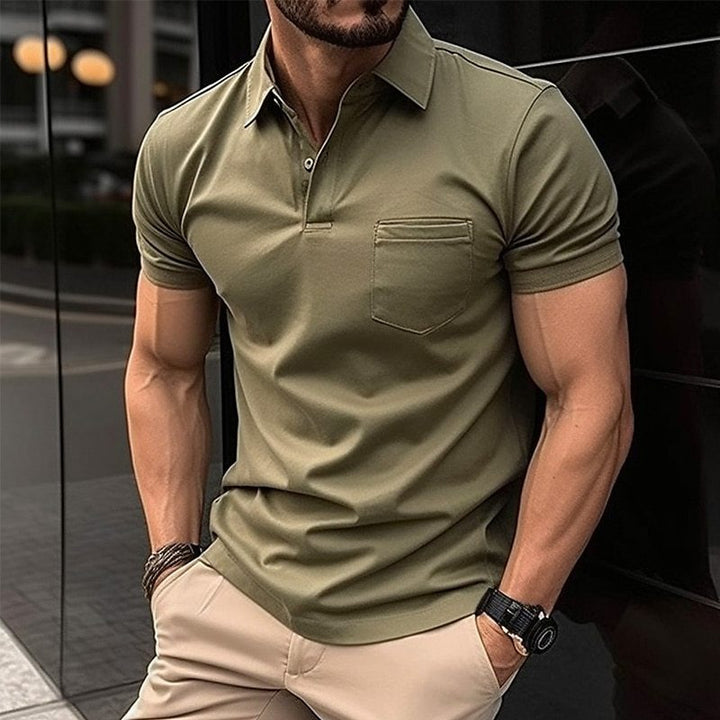 Men's Modern Fit Essential Polo Shirt Lune London