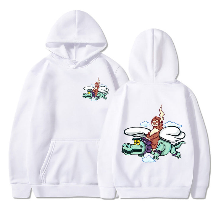 Women's hoodie with playful graphic design and high-quality finish Chic & Stil