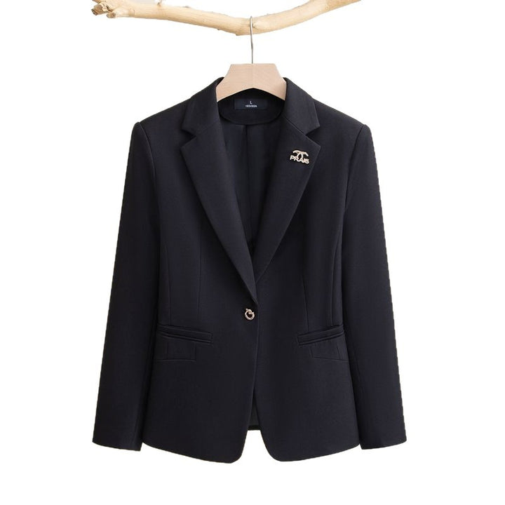 Veste élégante pour femmes avec design texturé et coupe slim Chic & Stil