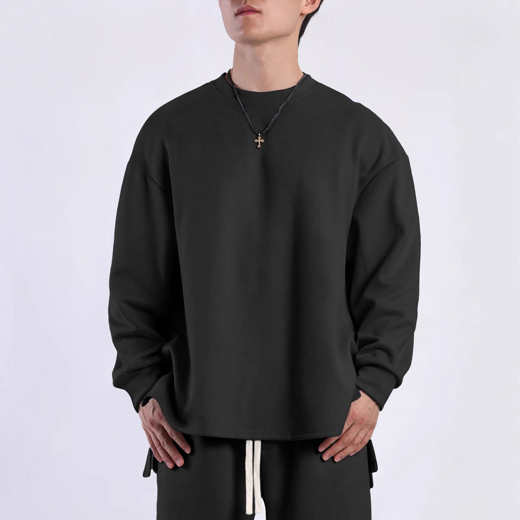 Long sleeve women's t-shirt with an innovative cut and functional side slits Lune London