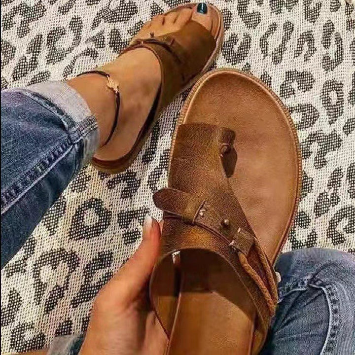 Ladies Leisure Comfort Sandals Lune London