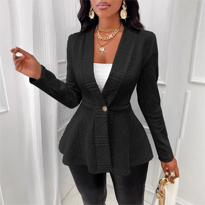 Elegant blazer jacket for women with structured design and fitted silhouette Lune London