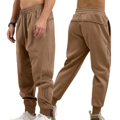 Men's sports jogger pants with breathable material structure Lune London