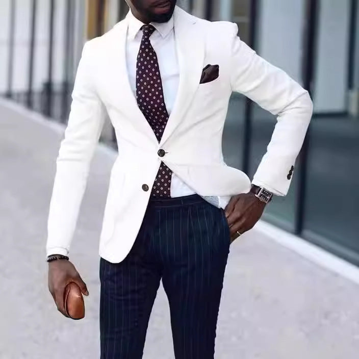 Elegant linen blazer for men with slim fit Lune London