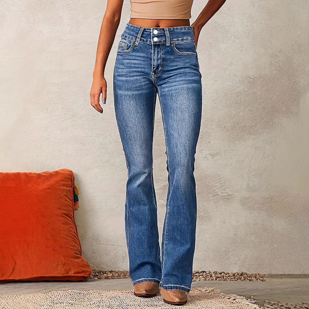 High-waisted Bootcut jeans for Women Lune London