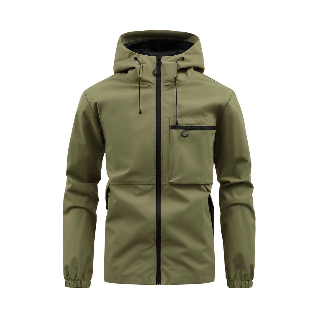 Veste de pluie imperméable pour hommes avec doublure respirante Lune London