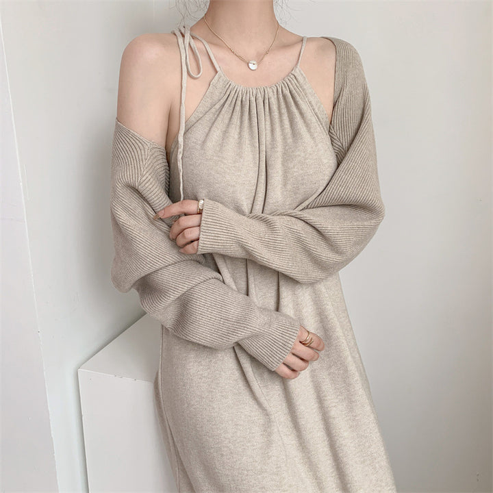 Robe maxi pour femmes avec bretelles réglables et coupe élégante Chic & Stil