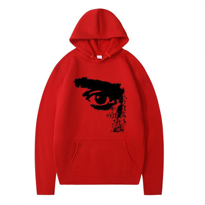 Women’s hoodie with modern, artistic print Chic & Stil