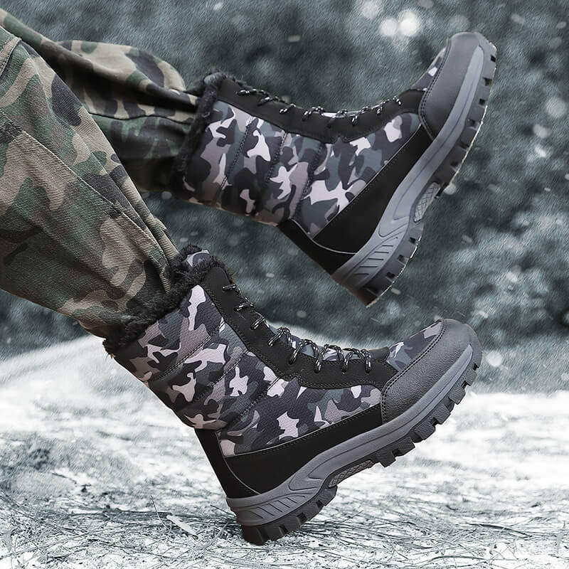 Winter boots for women with a sturdy profile and insulating lining Lune London