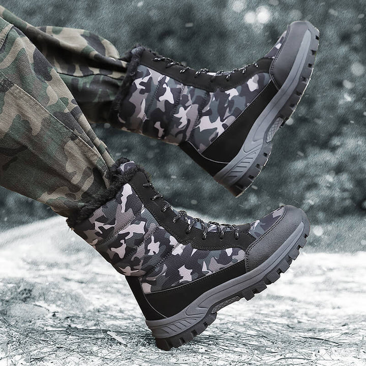 Winter boots for women with a sturdy profile and insulating lining Lune London