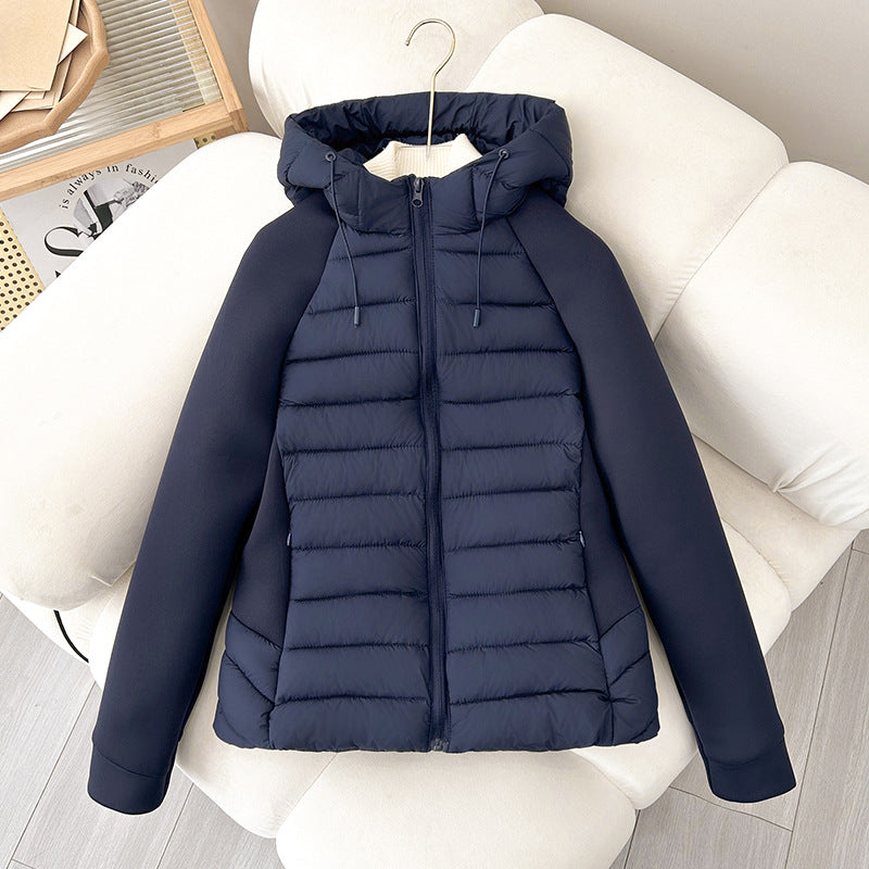 Trendy transitional jacket for women with an insulating design and practical side pockets Lune London