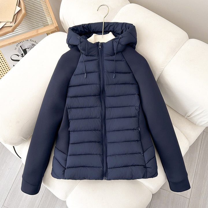 Trendy transitional jacket for women with an insulating design and practical side pockets Lune London