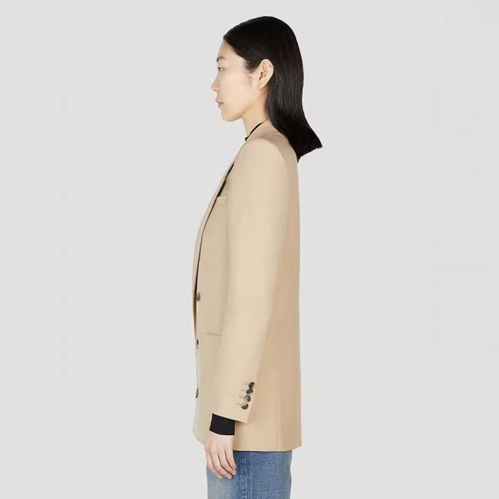 Blazer coordonné double pour femmes Chic & Stil