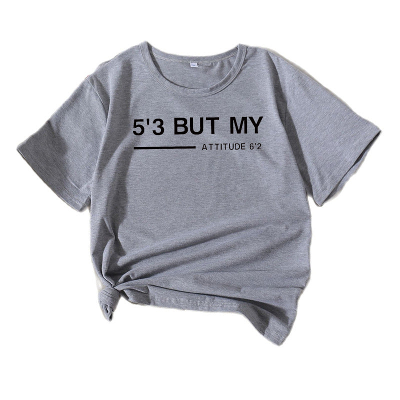 Ladies Casual Attitude Graphic T-shirt Lune London 1751262044