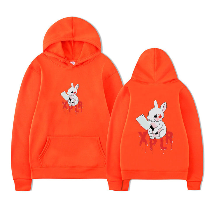 Women's hoodie with striking cartoon motif and comfortable fit Lune London