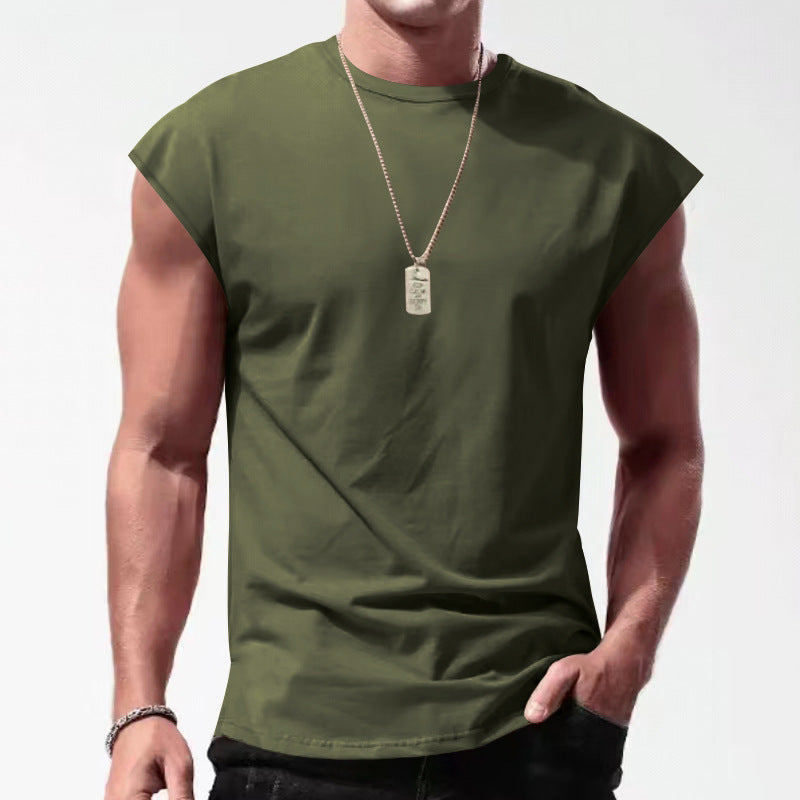Men's sports tank top in breathable material with stylish design Lune London