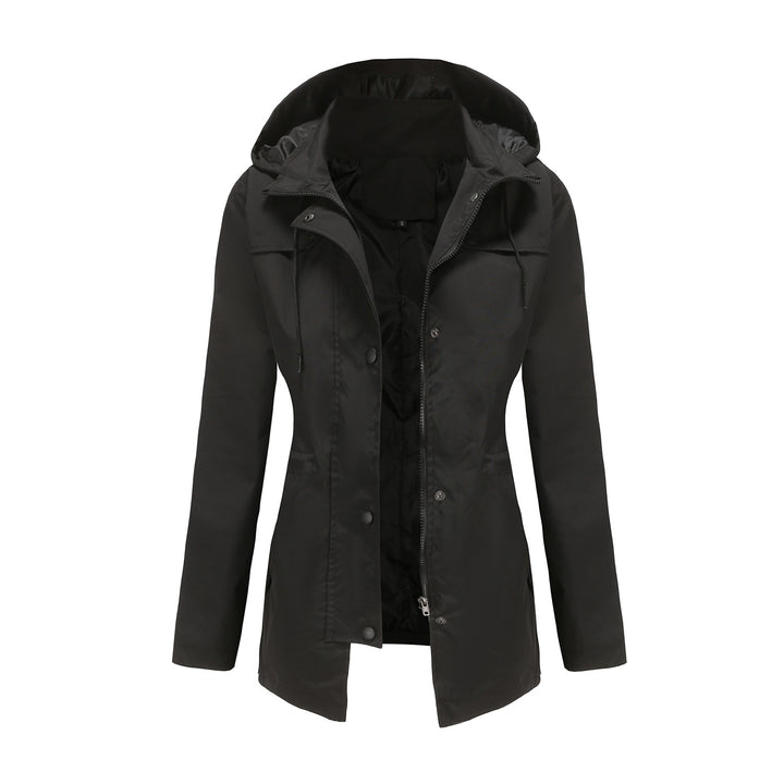 Waterproof leisure jacket for women with adjustable hood Lune London