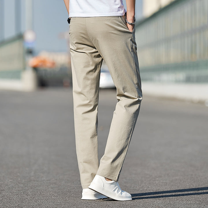 Casual comfortable men's pants with elastic waistband Lune London