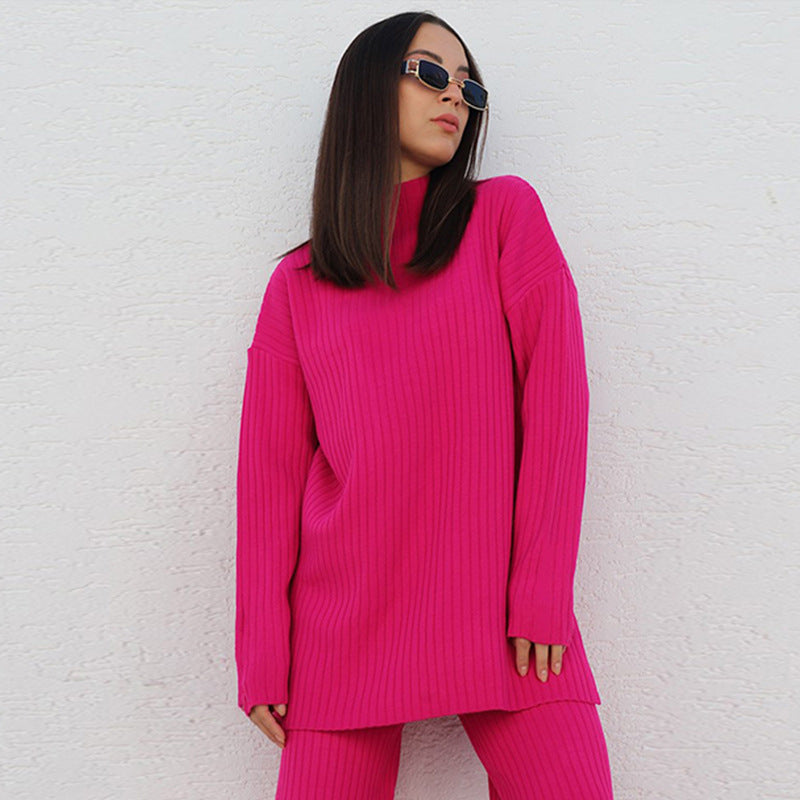 Pull surdimensionné texturé épais pour femmes Chic & Stil