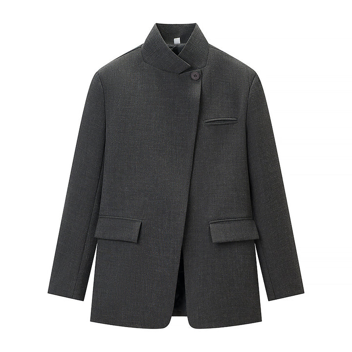 Veste blazer de mode pour femmes en style décontracté avec poches pratiques Chic & Stil